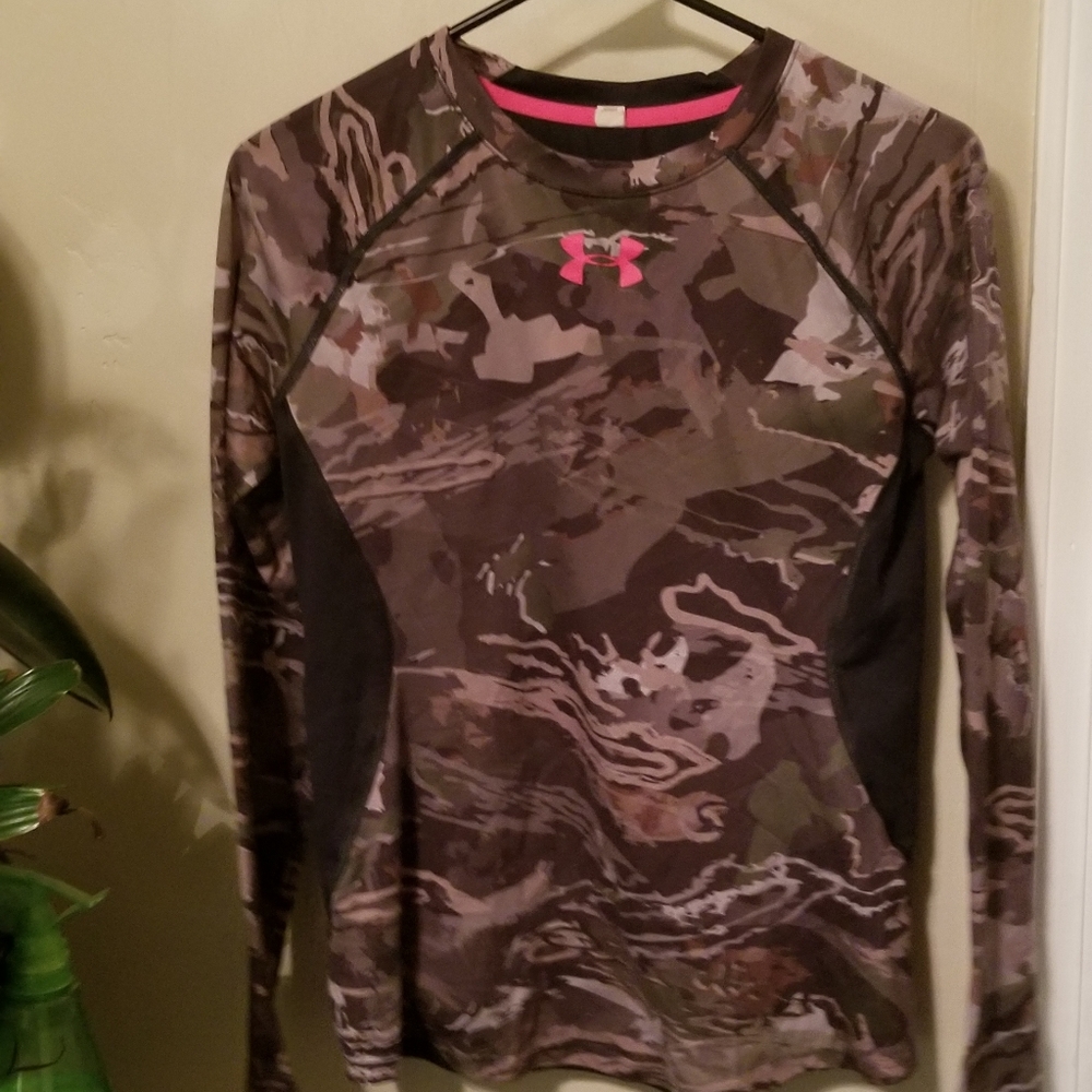 Heat gear camo top